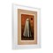 Stupell Industries Vintage Ghost Stamp Framed Print Under Glass, design by Arlington Prints
